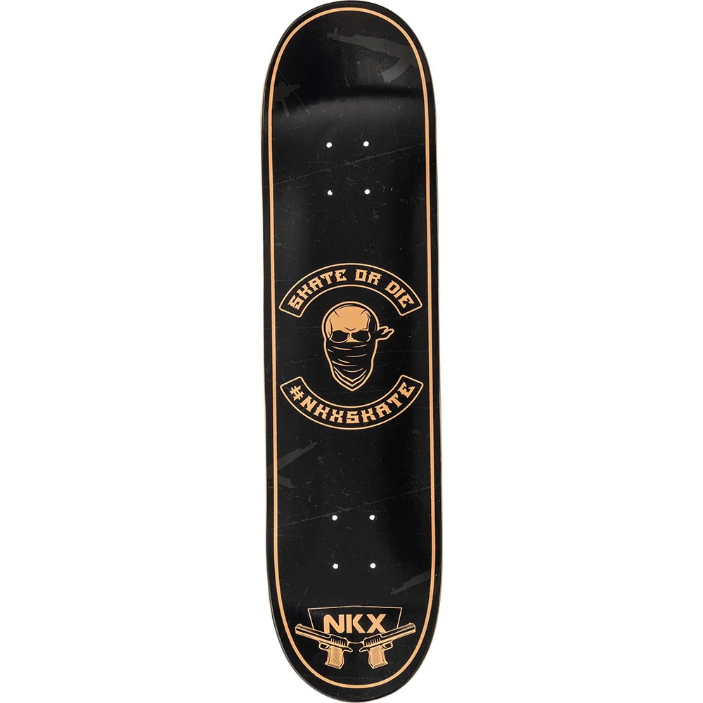 NKX Skate Or Die Skateboard Deck 7.5"