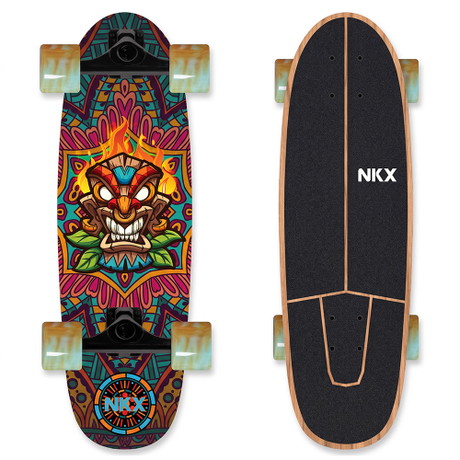 NKX Tiki Series surfskate gördeszka