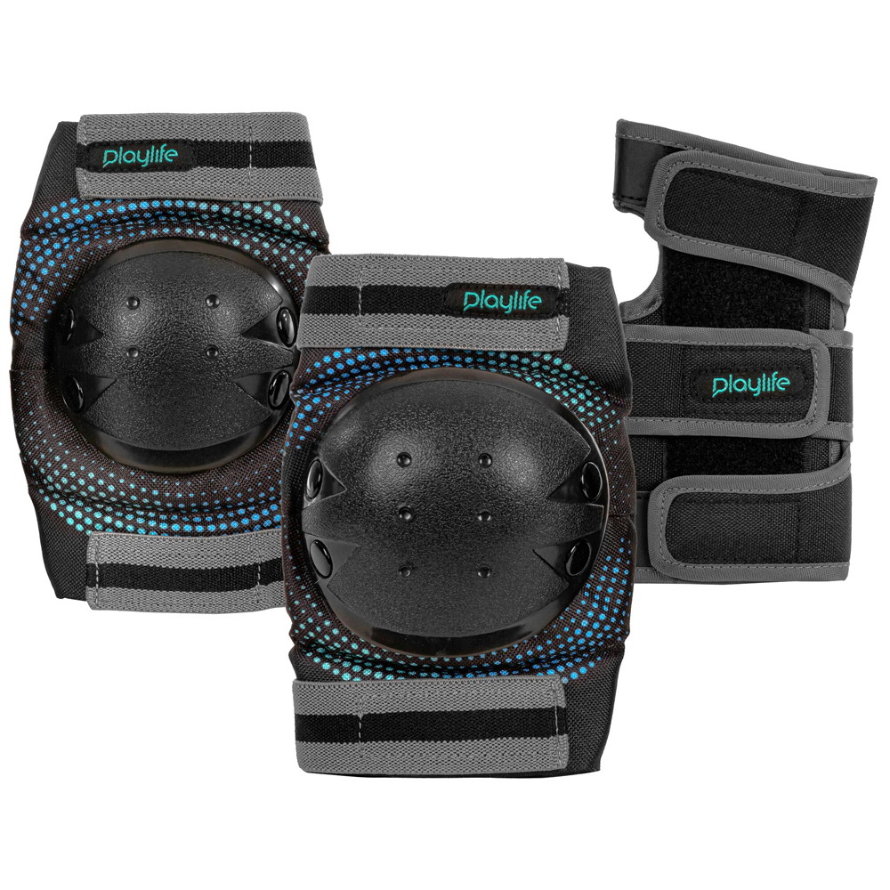 Playlife Skate Pads 3-Pack for kids
