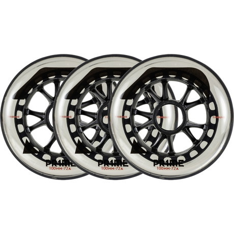 Powerslide Tribune Inline Skate Wheels 3-Pack