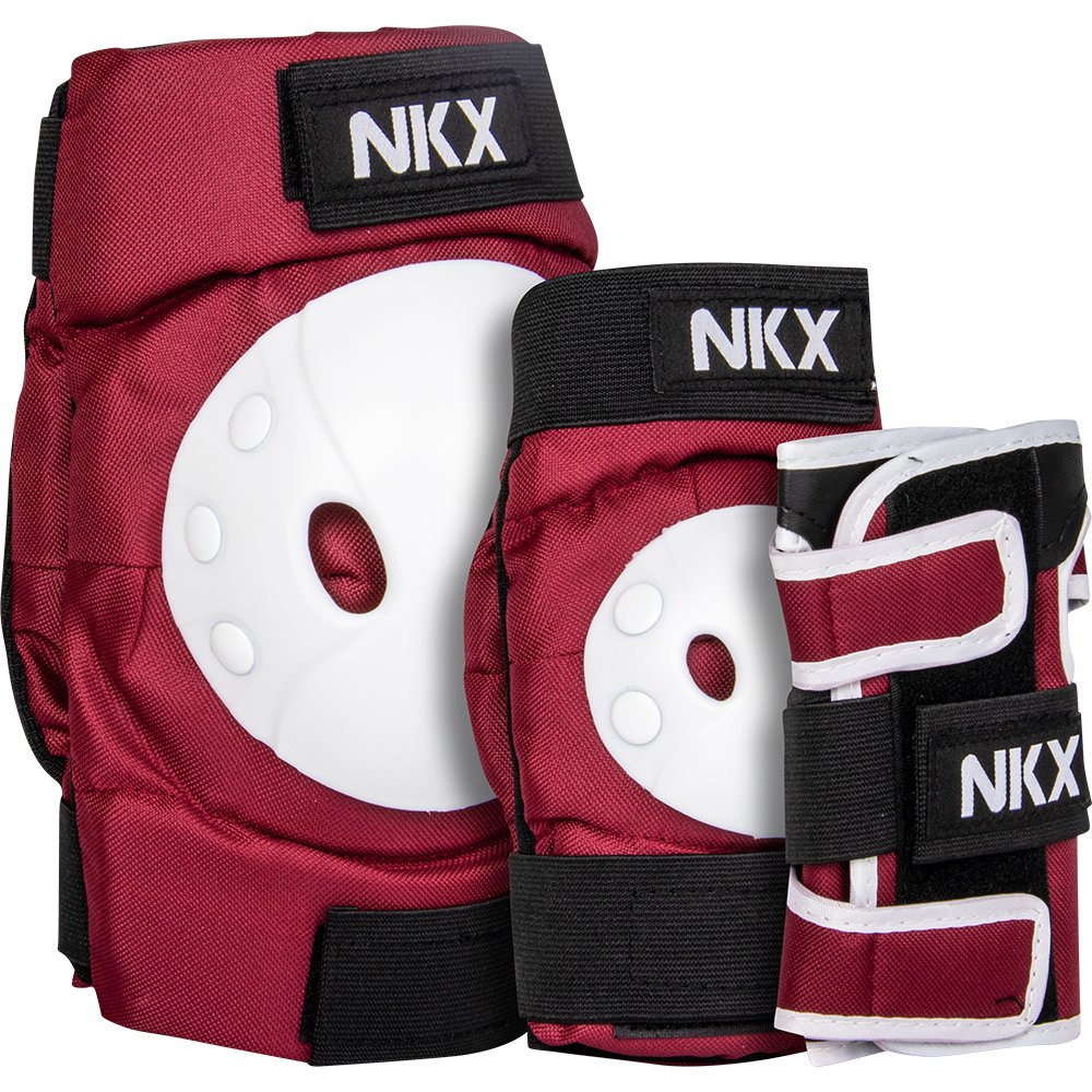 NKX Kids 3-Pack Pro Protective Gear - Knee Pads, Elbow Pads and Wrist Guards