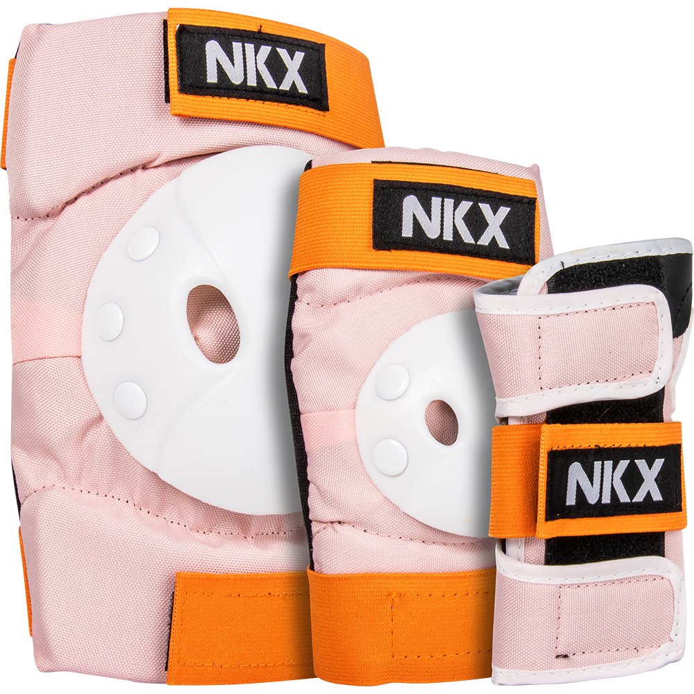 NKX Kids 3-Pack Pro Protective Gear - Knee Pads, Elbow Pads and Wrist Guards