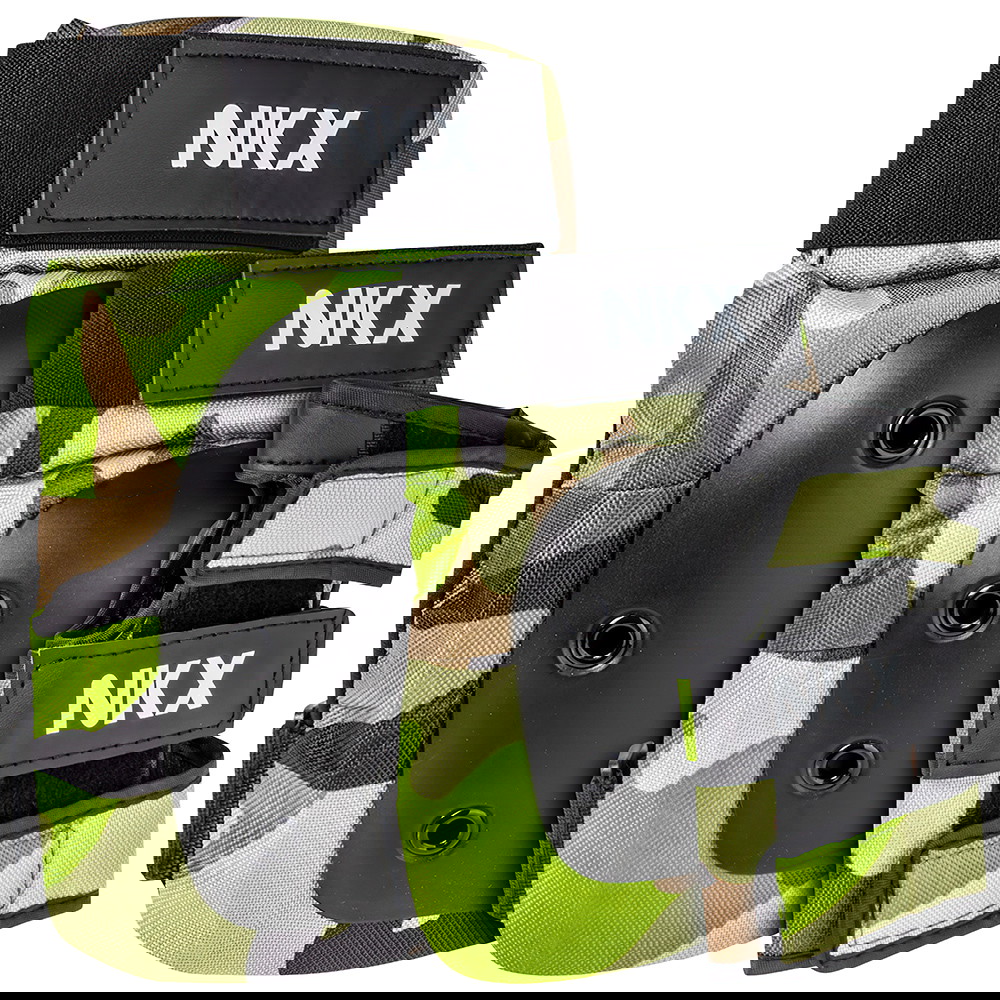 NKX 3-Pack Pro Protective Gear - Knee Pads, Elbow Pads and Wrist Guards