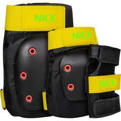 NKX 3-Pack Pro Védőfelszerelés - térdvédők, könyökvédők és csuklóvédők