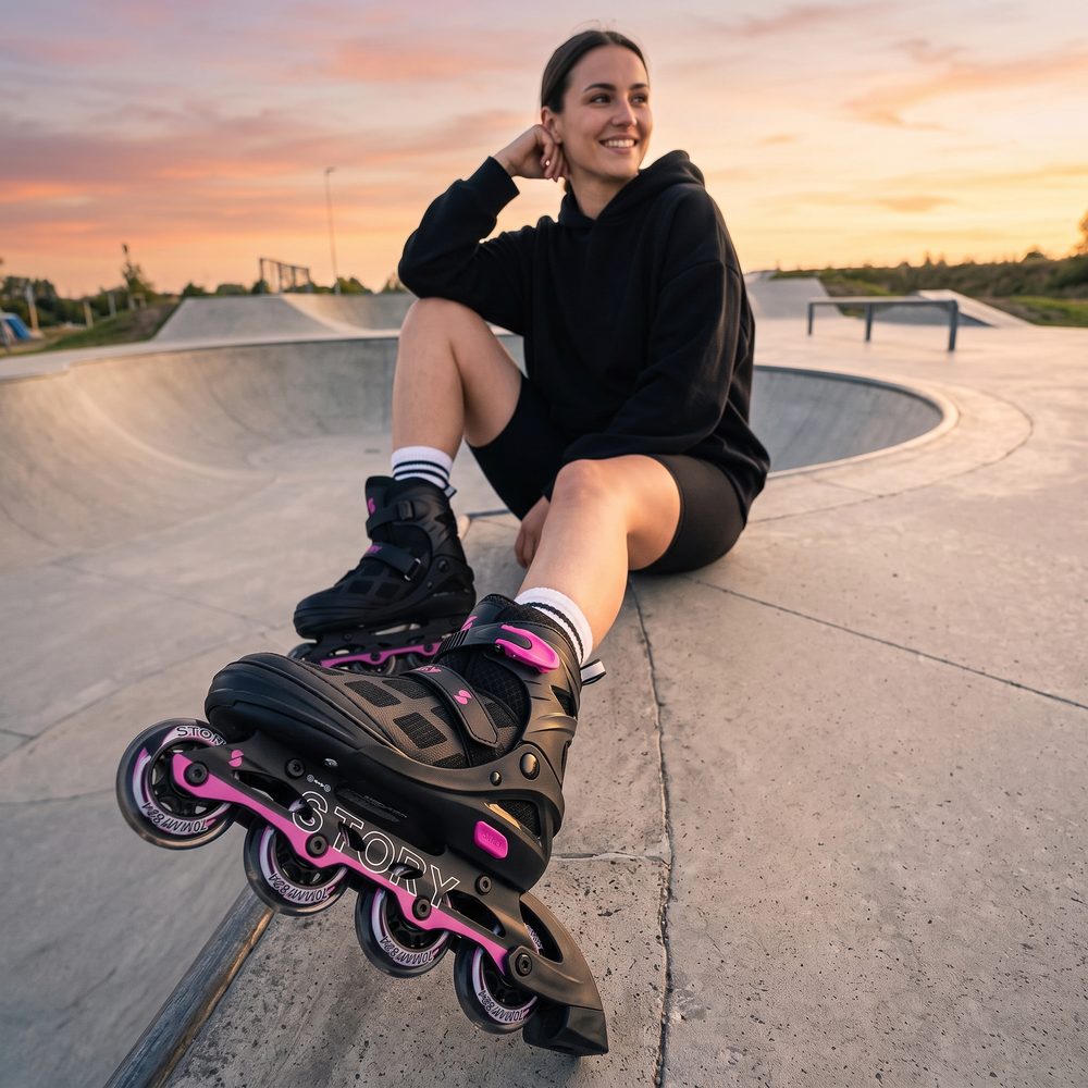 Story Midnight Állítható Inline Korcsolyák