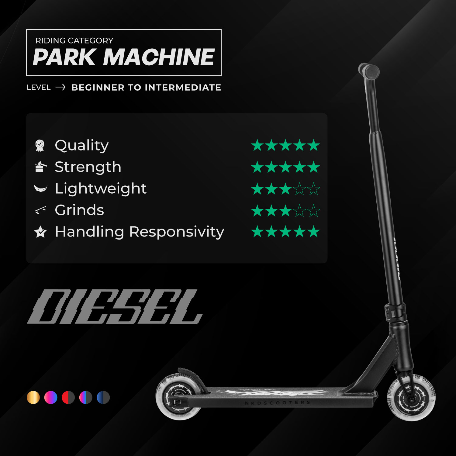 NKD Diesel Freestyle Roller