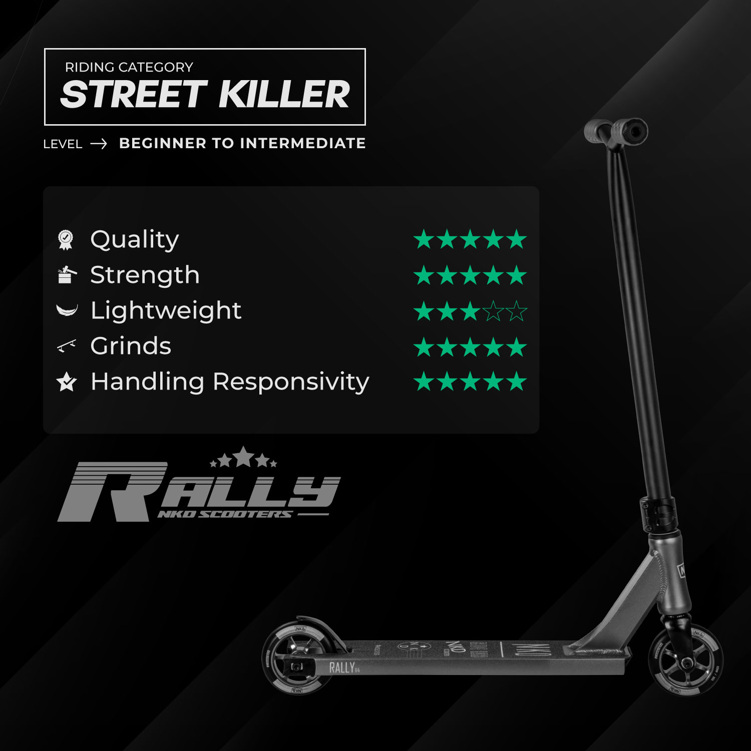 NKD Rally Freestyle Roller