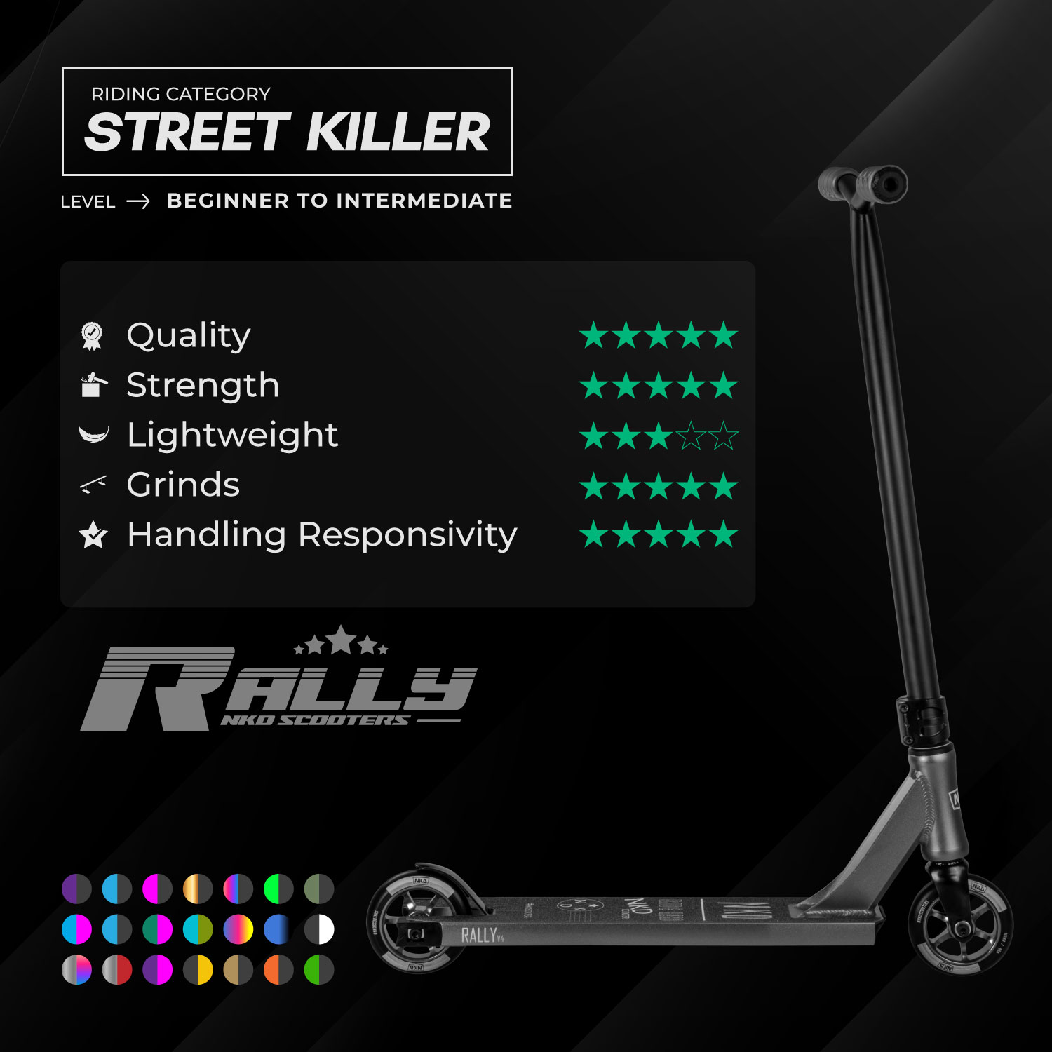 NKD Rally Freestyle Roller