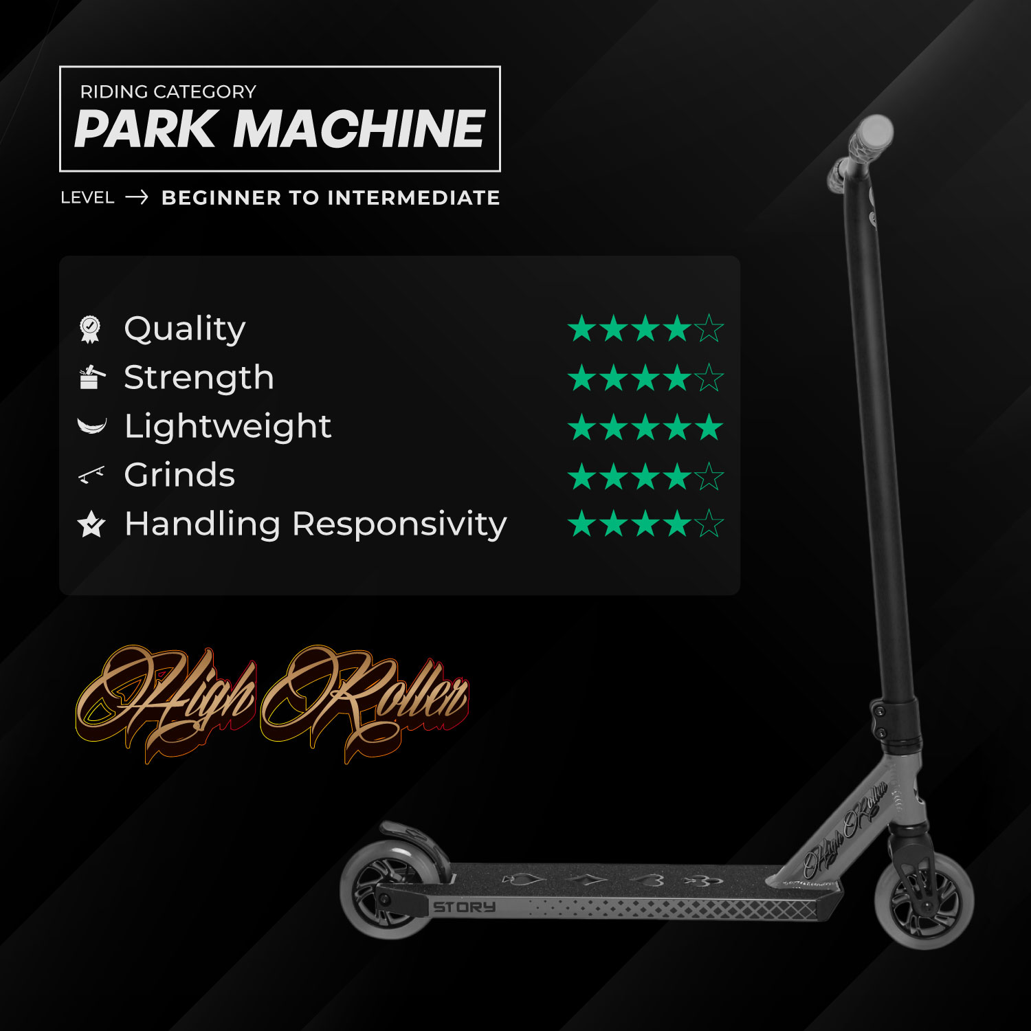 Story High Roller Air Stunt Roller