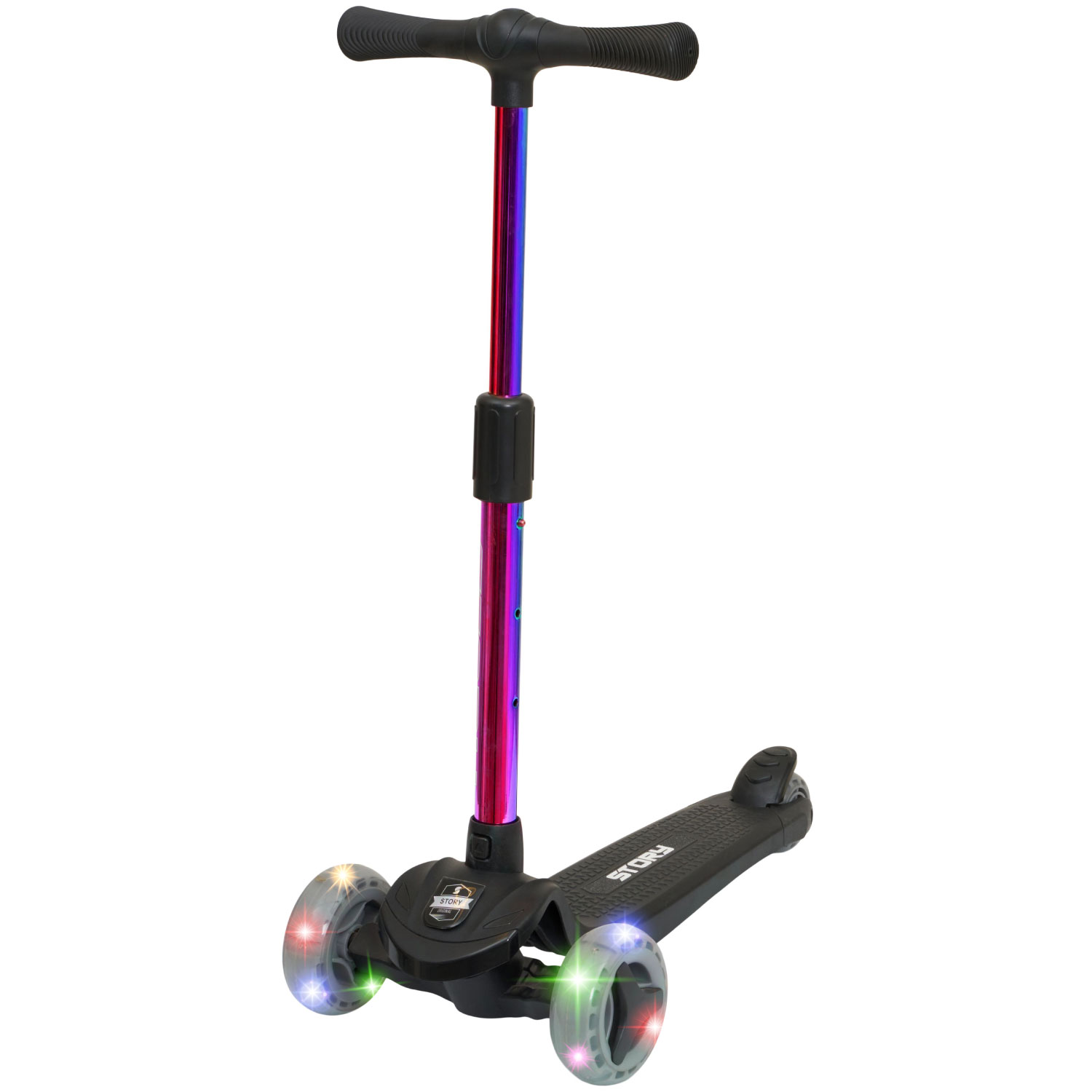 Story Mini Friends LED deluxe 3-wheel kids scooter