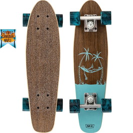 NKX Bones Mini Cruiser Skateboard 22"
