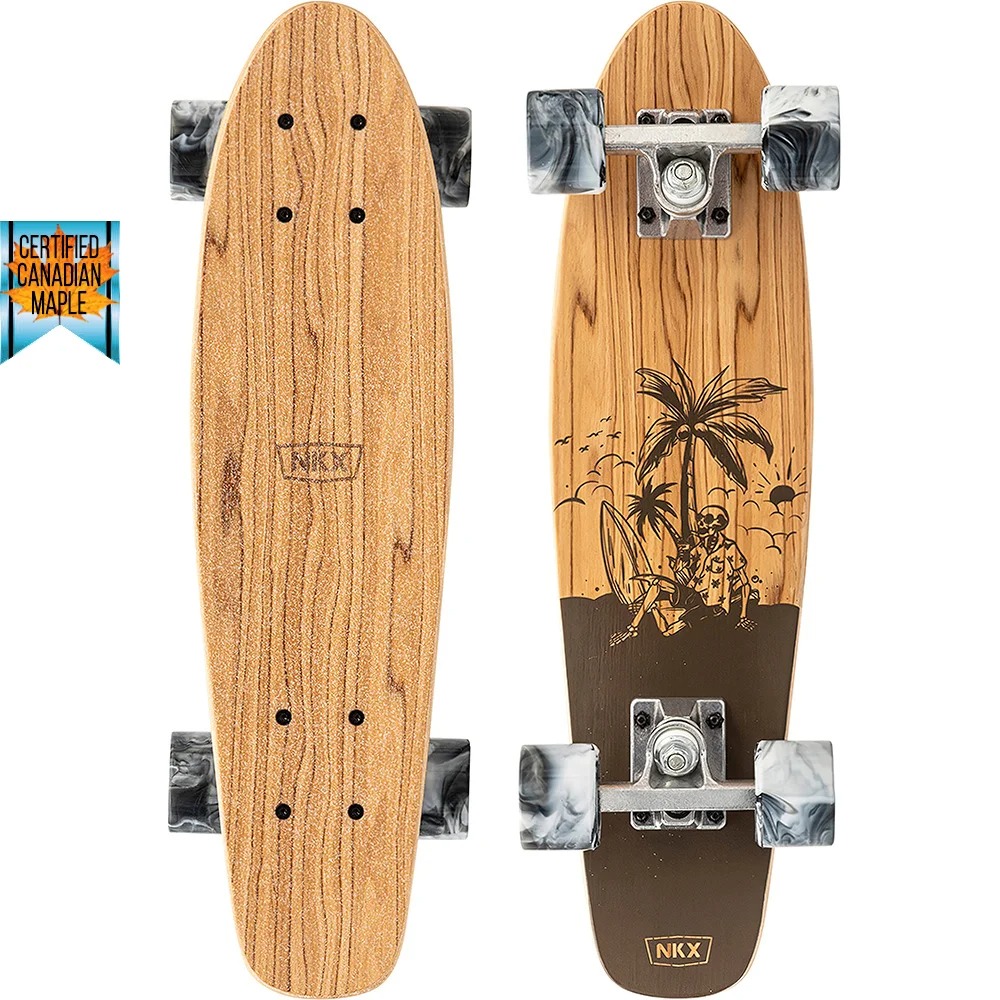 NKX Bones Mini Cruiser Skateboard 22"