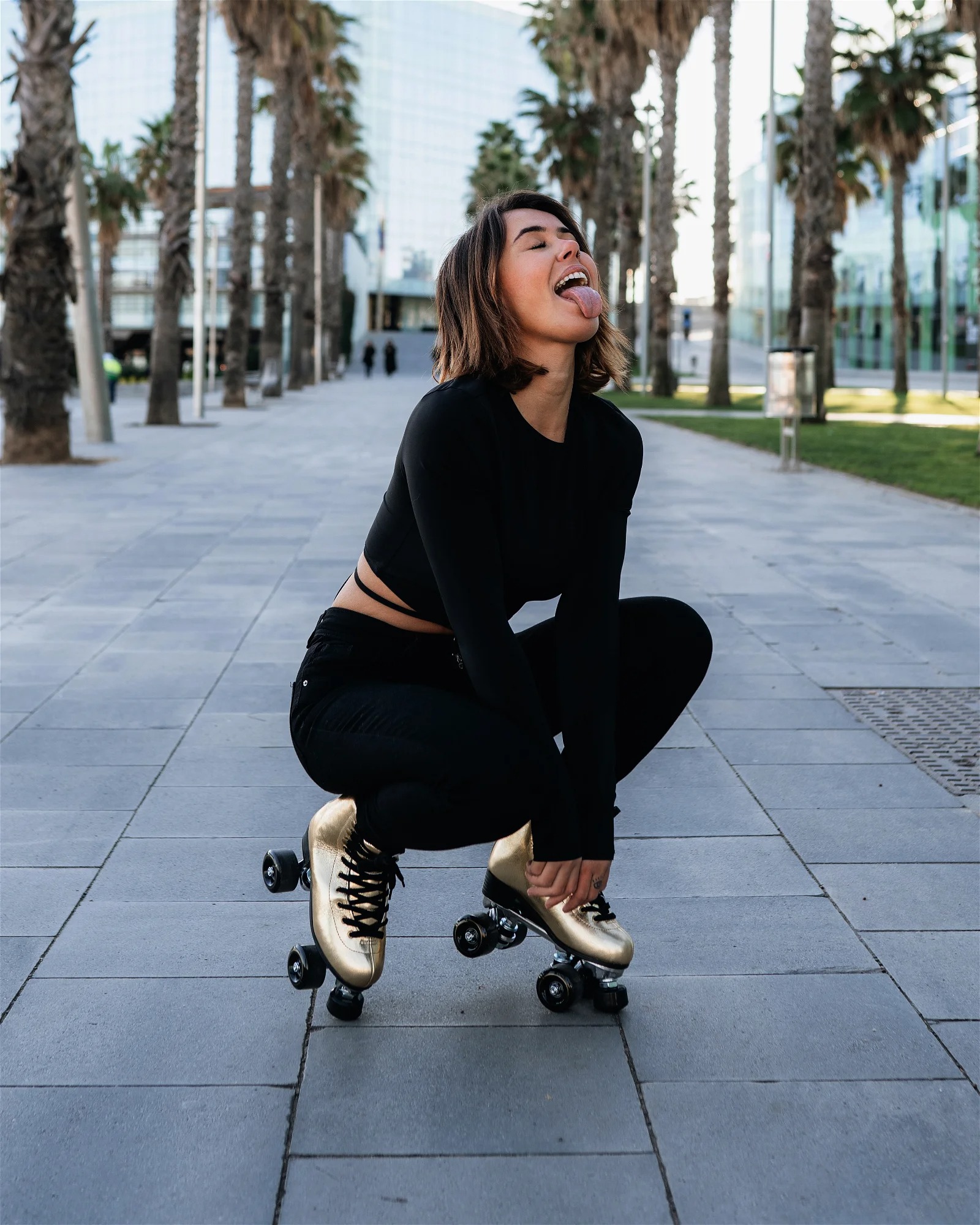 Story Disco Suede Quad Skates