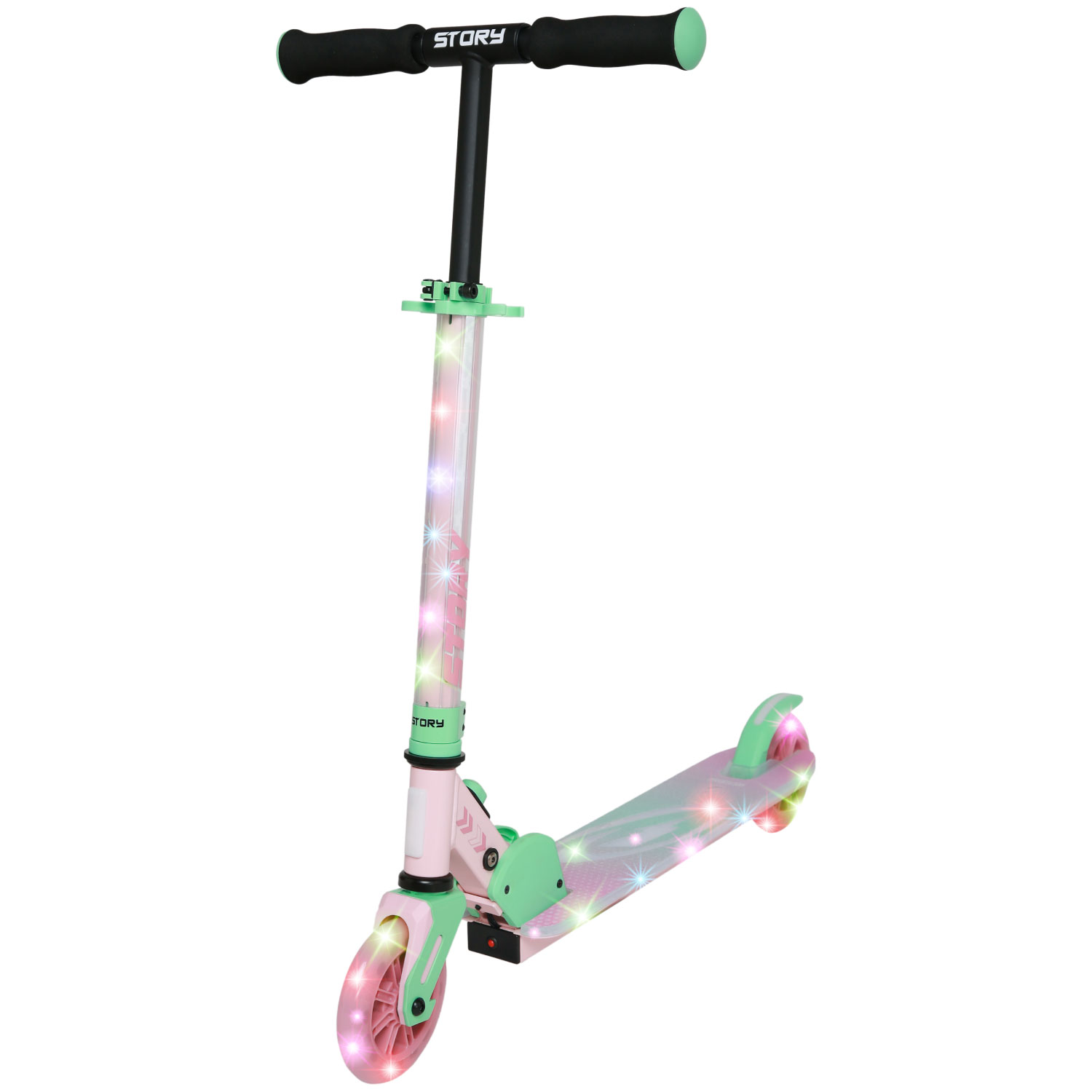 Story Minden LED Kihajtható Gyerek Robogó