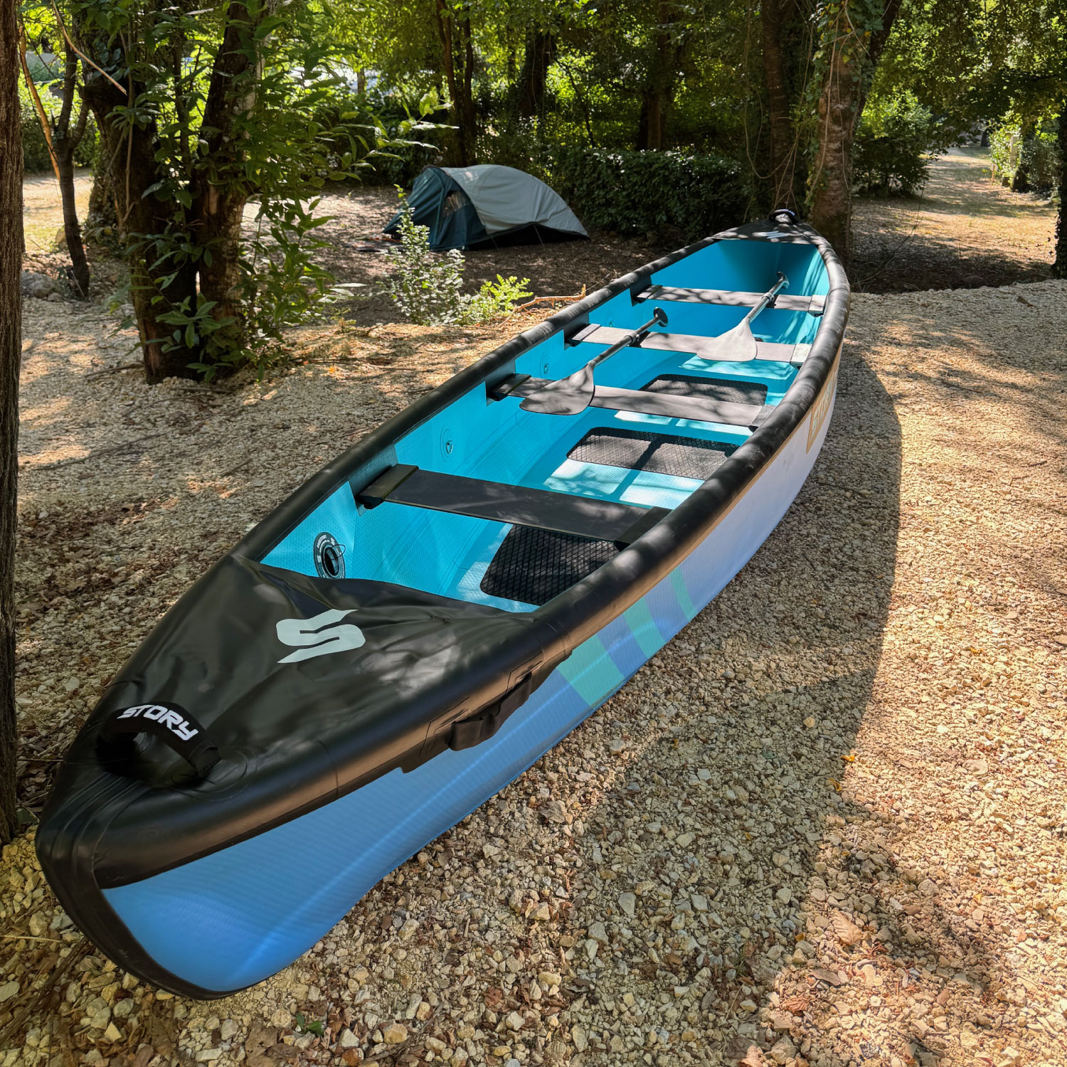 Story Inflatable 4-személyes Kenu