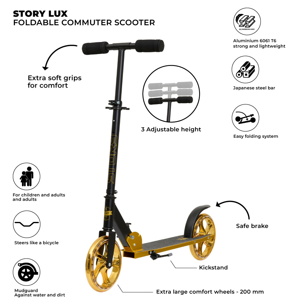 Story Lux Összecsukható Járó Roller