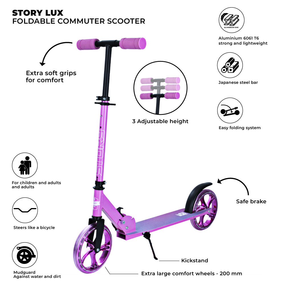 Story Lux Összecsukható Járó Roller