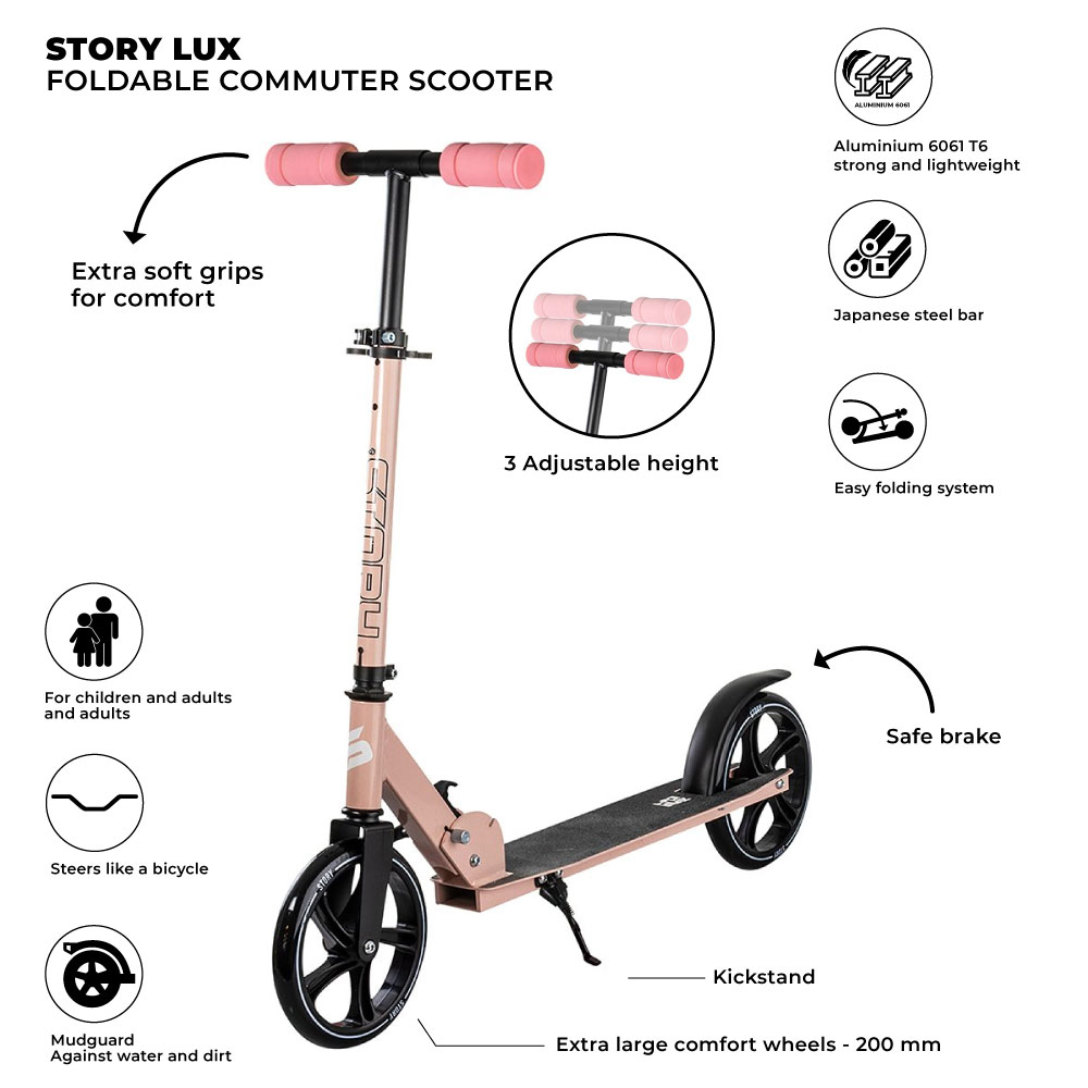 Story Lux Összecsukható Járó Roller