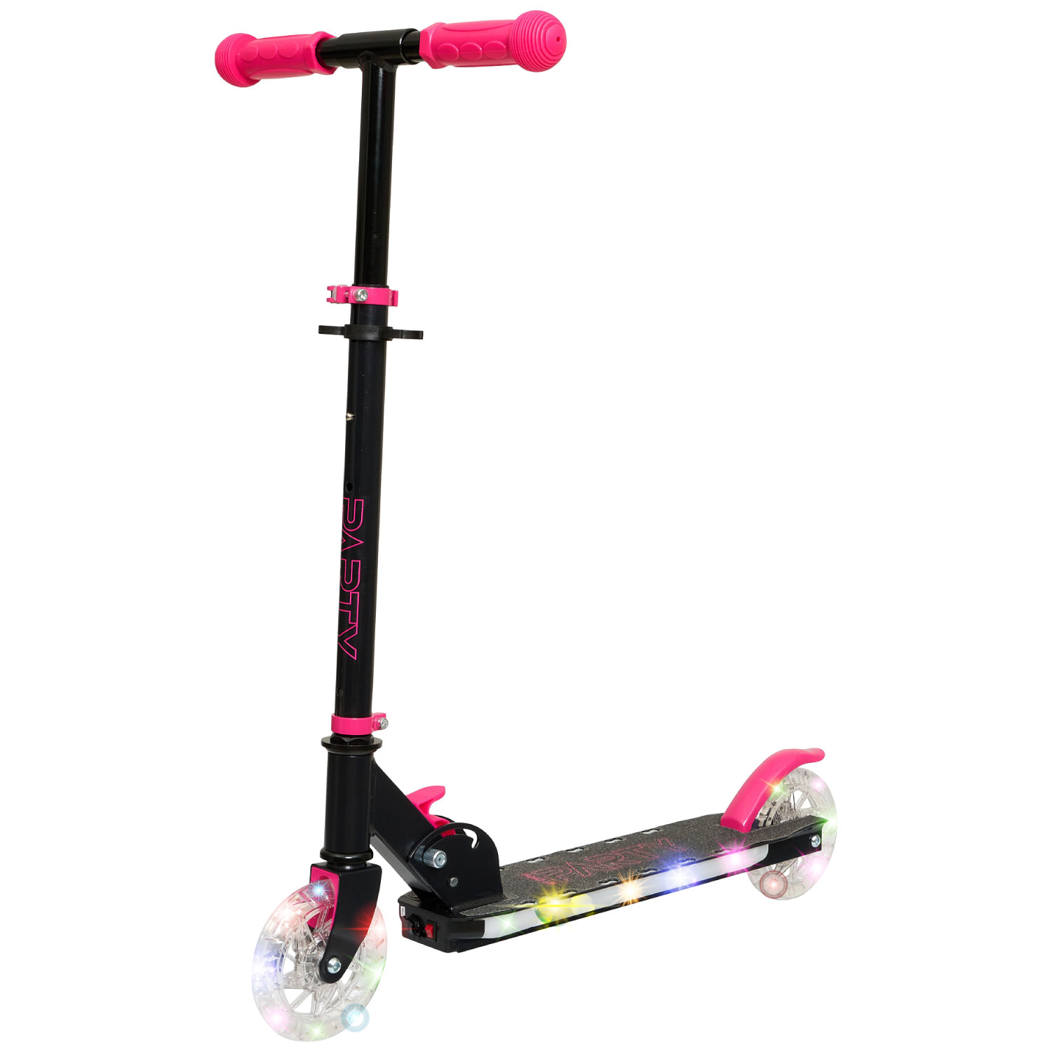 Story Party LED Adjustable Kids Kick Scooter