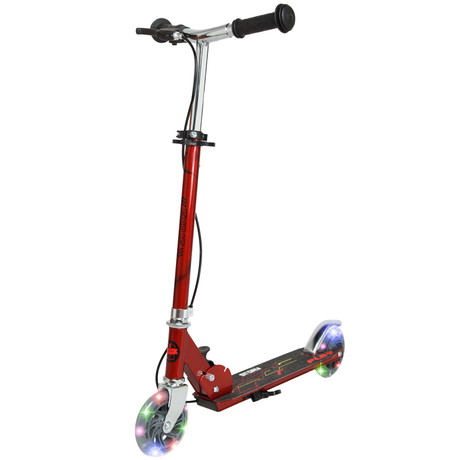 Story Play Kids Scooter With Handbrake And LED Wheels