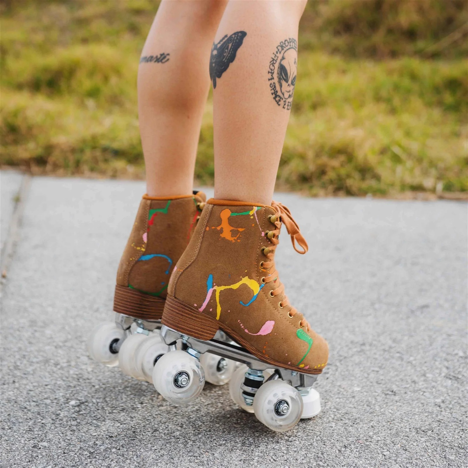 Story Retro Western Quad Skates