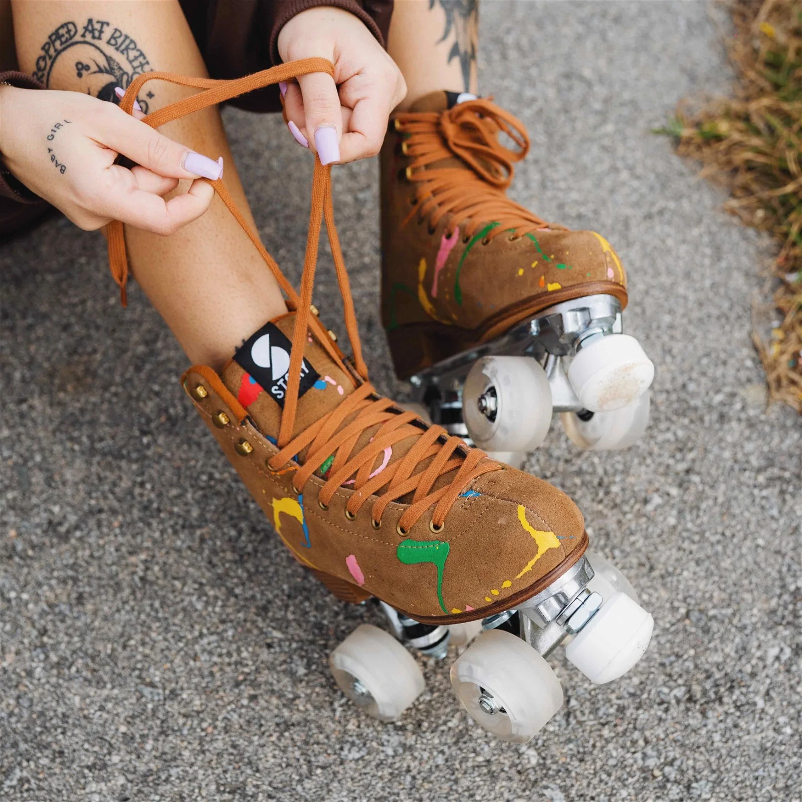 Story Retro Western Quad Skates