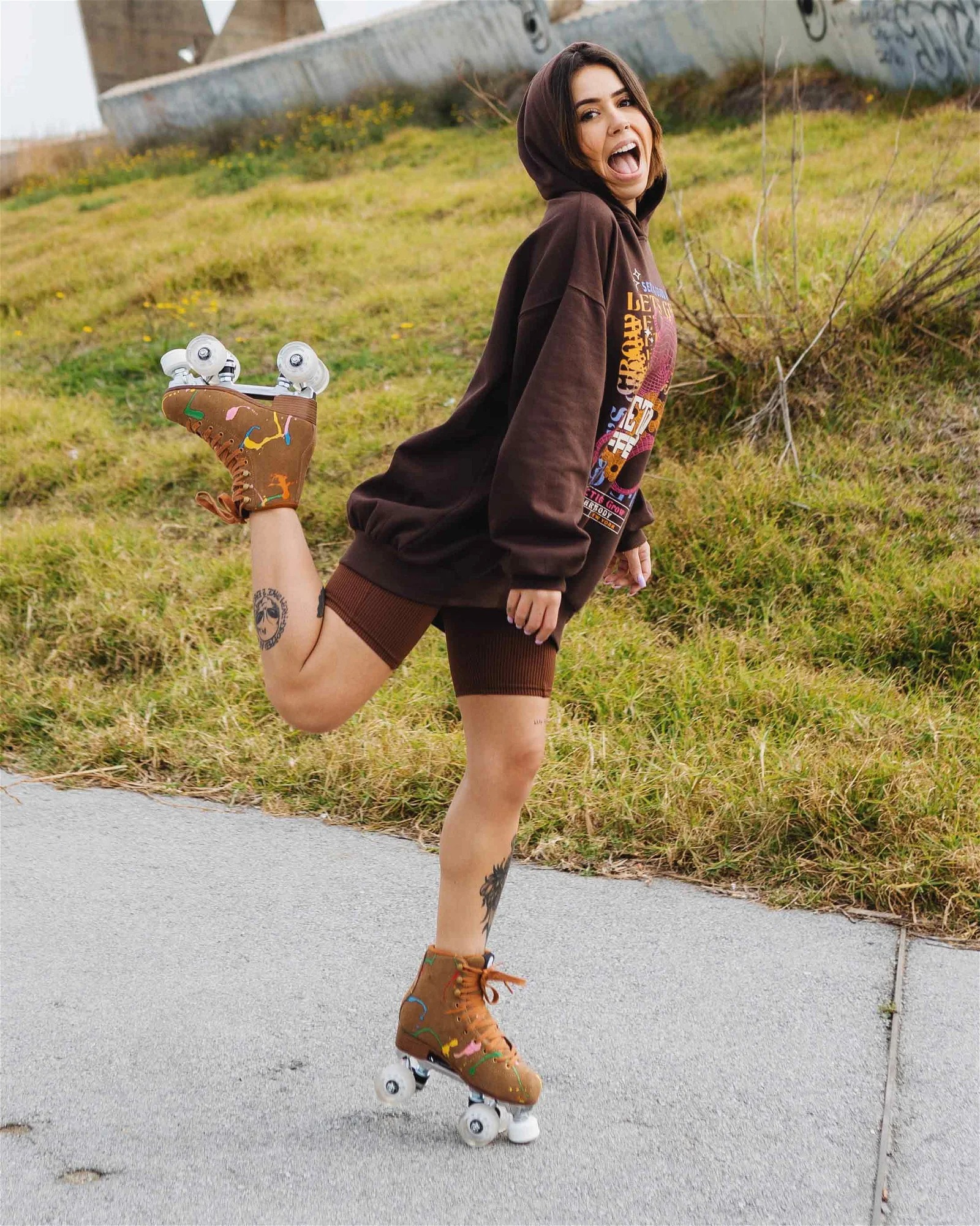 Story Retro Western Quad Skates