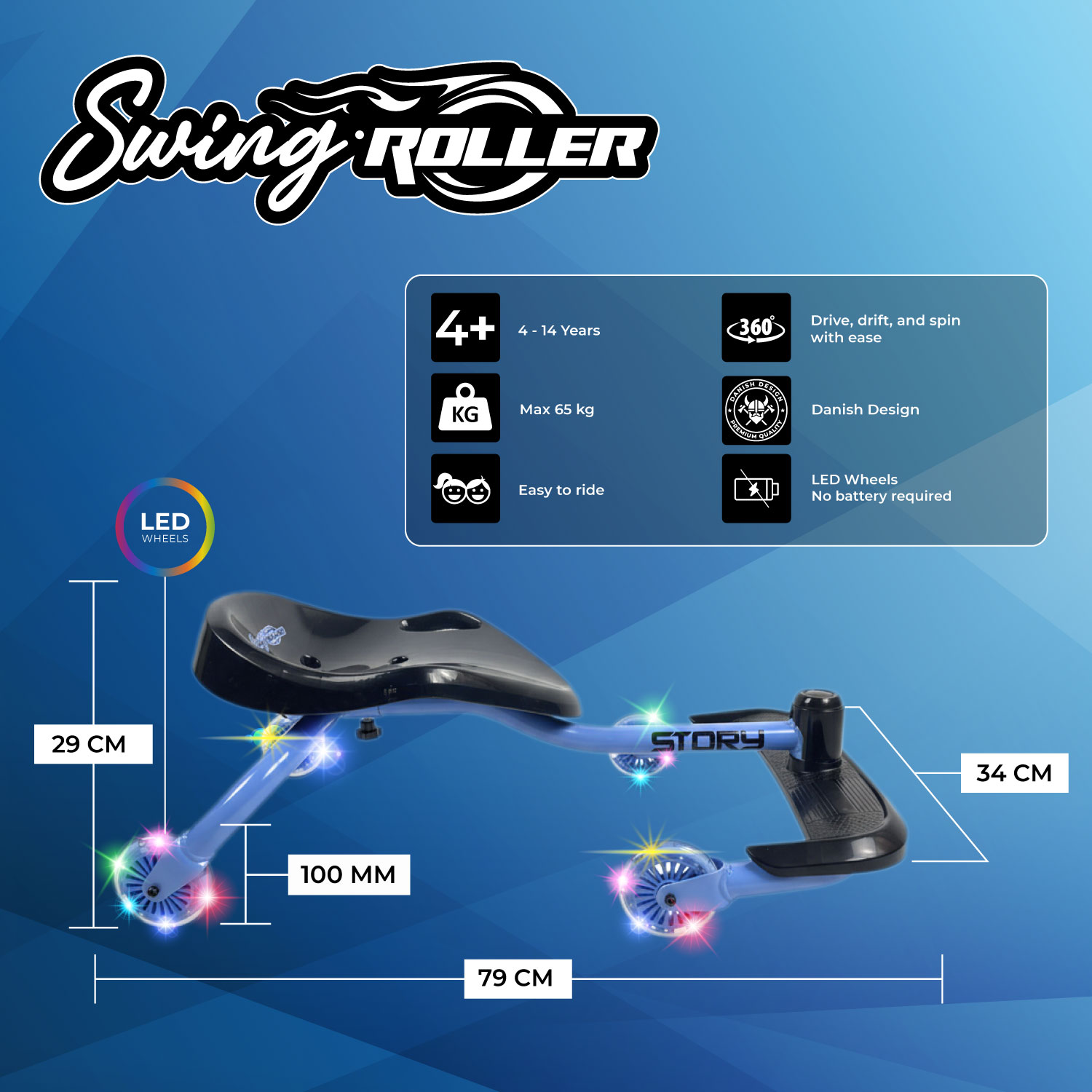 Story Swing Roller Shuffle Car