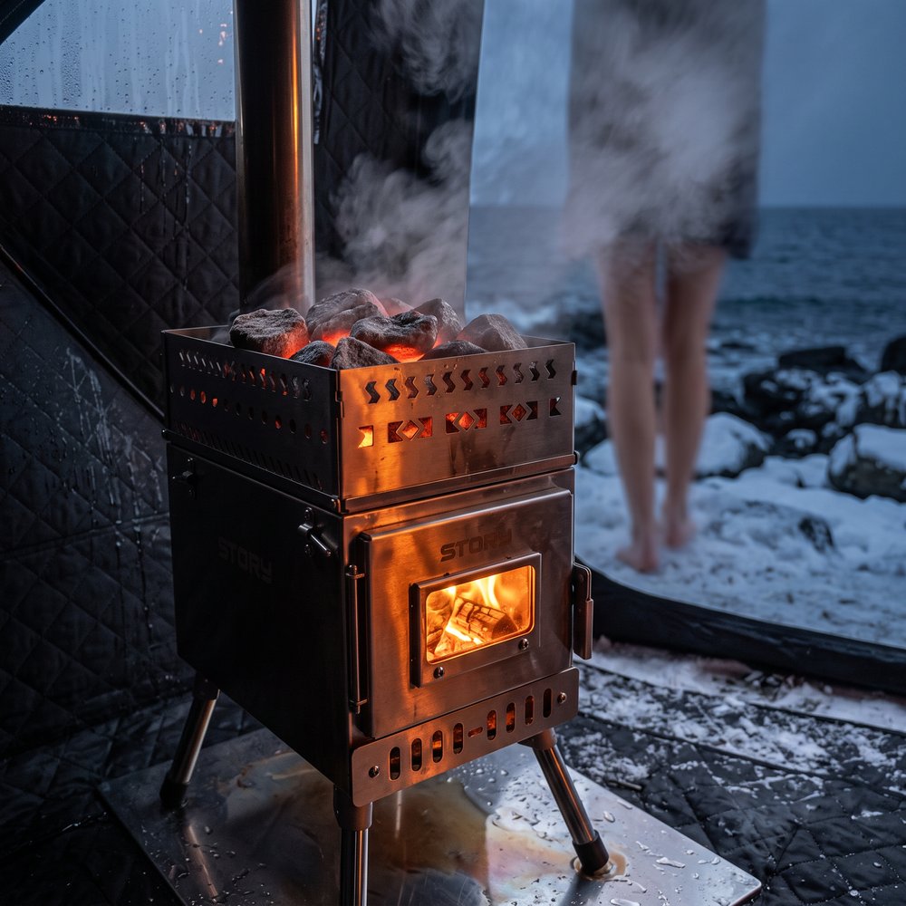 Story FjellHeat Szaunakályha