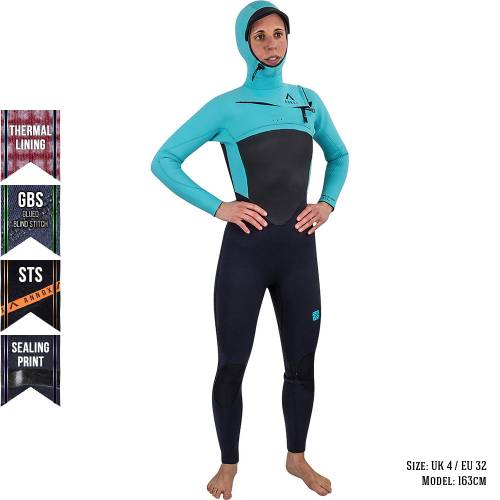 Annox Impulse Women Hooded Wetsuit 6/5/4