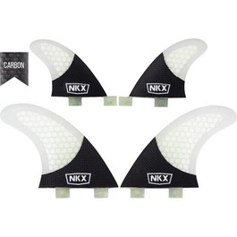 NKX Quad Honeycomb / Carbon Fiber FCS Fin