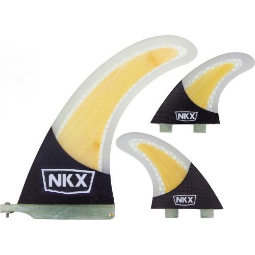 NKX Triple Honeycomb / Bamboo / Carbon Fiber Fin
