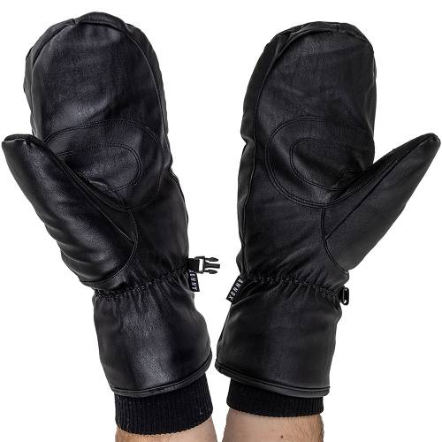 Annox Peak Leather Ski Gloves